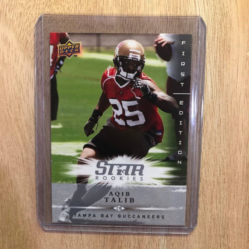 Aqib Talib - Upper Deck Sports Card